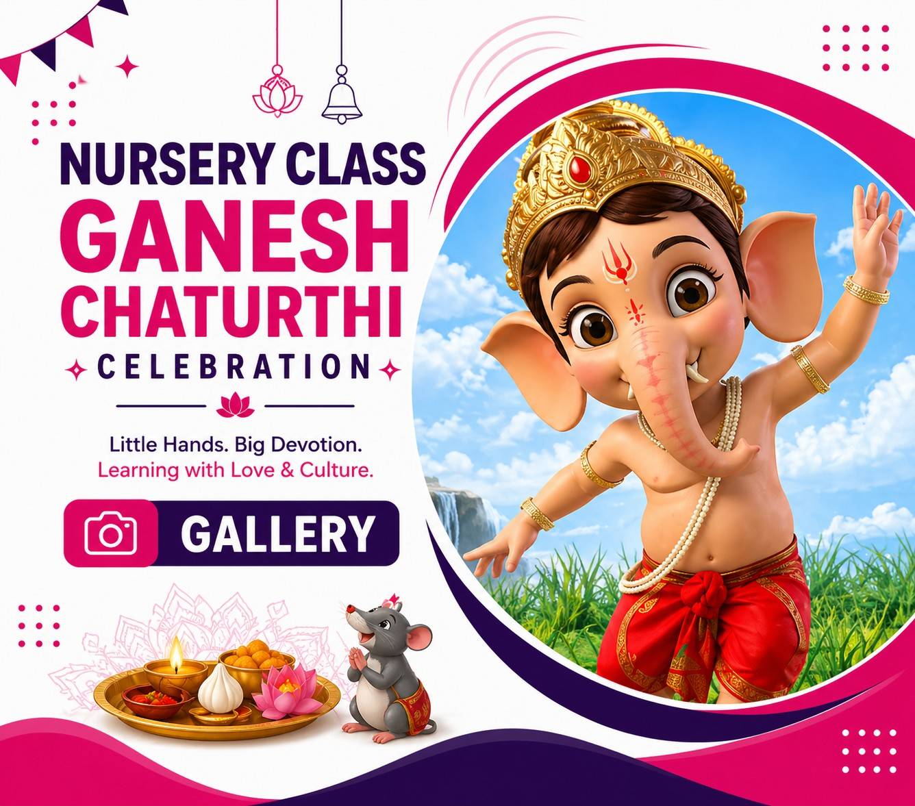 Nursery Class Ganesh Chaturthi Celebration